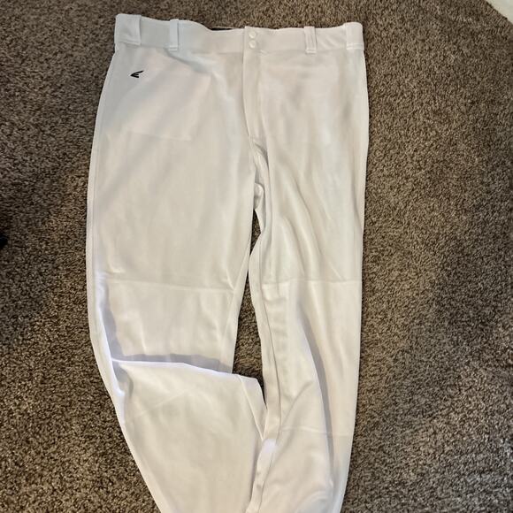 Easton MOJO Baseball Pants Full Length Semi-Relaxed Fit Adult, X-Large, White - Picture 1 of 5